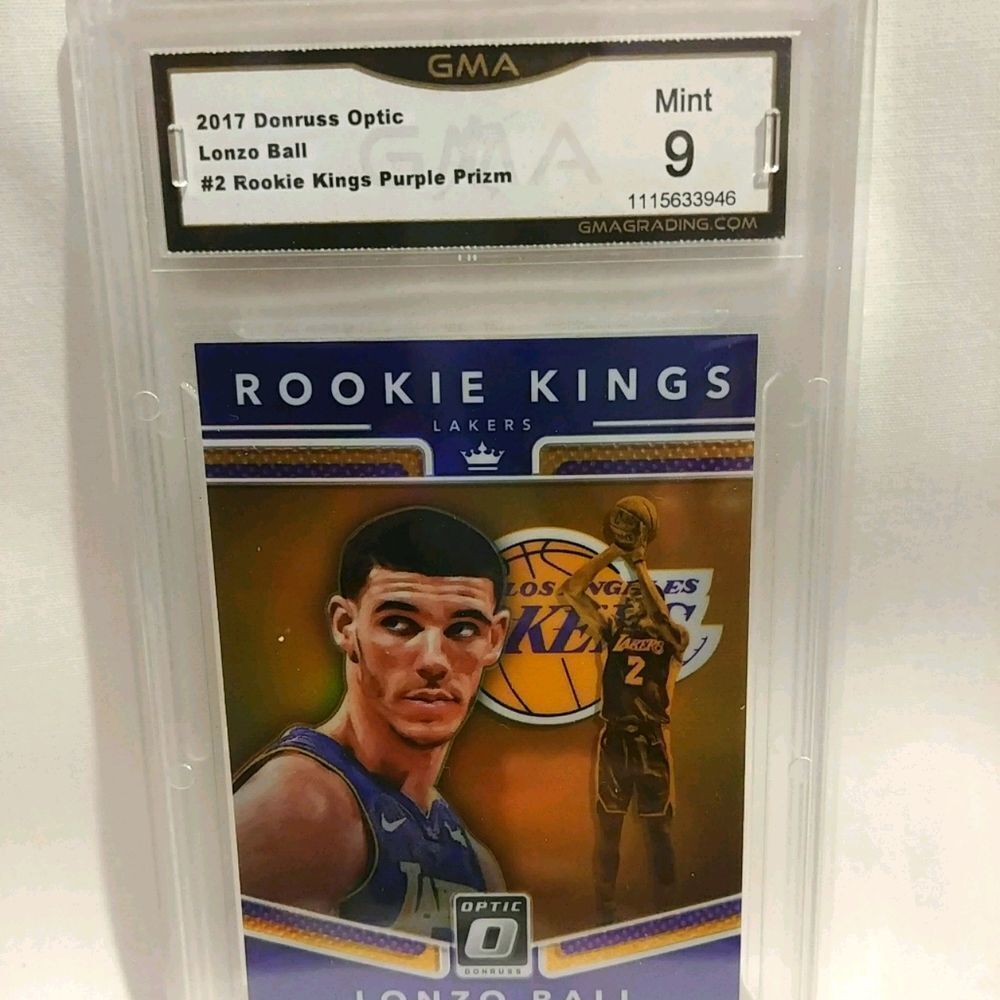 Lonzo Ball Rookie 2017 Donruss Optic